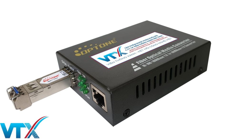 Bộ chuyển đổi quang điện OPT 2200A – Cắm Module SFP
