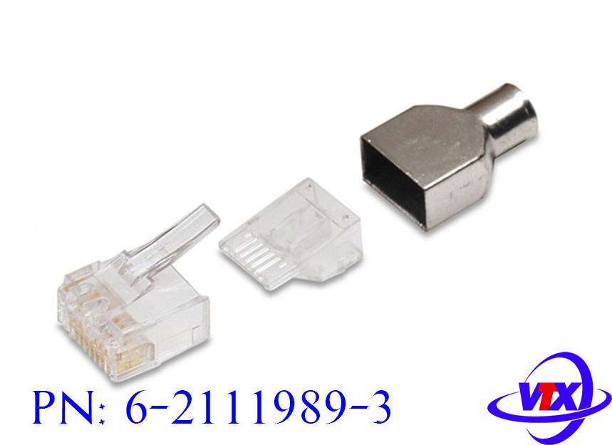 Hạt mạng 3 mảnh cat6 FTP chính hãng Commscope