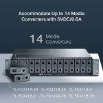 Bộ nguồn tập trung converter TP-Link TL-MC1400 chính hãng (6)