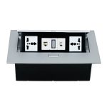 Hộp ổ cắm điện âm bàn Sino Amigo STS-212 nhập khẩu