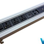 Hộp ổ cắm điện âm bàn sinoamigo STS-240E