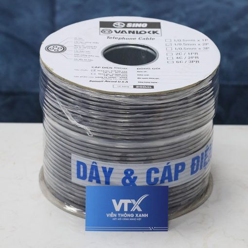 Dây điện thoại Sino 2x2x0.5