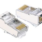 Hạt mạng RJ4a5 Cat6 Ugreen 20333 bọc kim loại (túi 10 hạt)_1