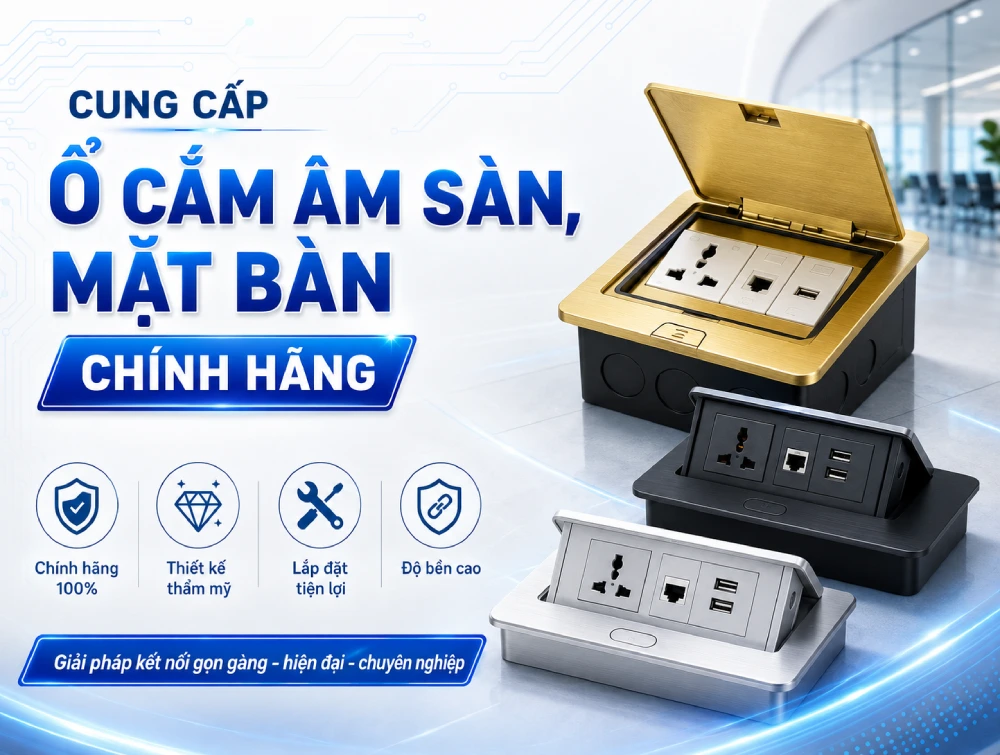 banner trang chủ ổ cắm âm sàn