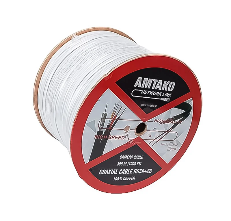 Cáp đồng trục AMTAKO 5822 lõi đồng