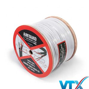 Cáp đồng trục AMTAKO 5822 lõi đồng, giá rẻ, uy tín