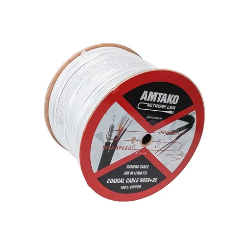 Cáp đồng trục AMTAKO 5822 lõi đồng, giá rẻ, uy tín