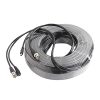 Cáp đồng trục Golden Link RG59 đúc sẵn dây nguồn và jack BNC