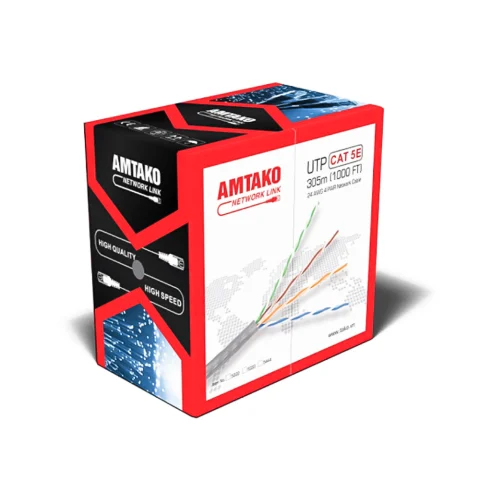 Cáp mạng AMTAKO Cat5e 5222 Chính Hãng, Giá Rẻ
