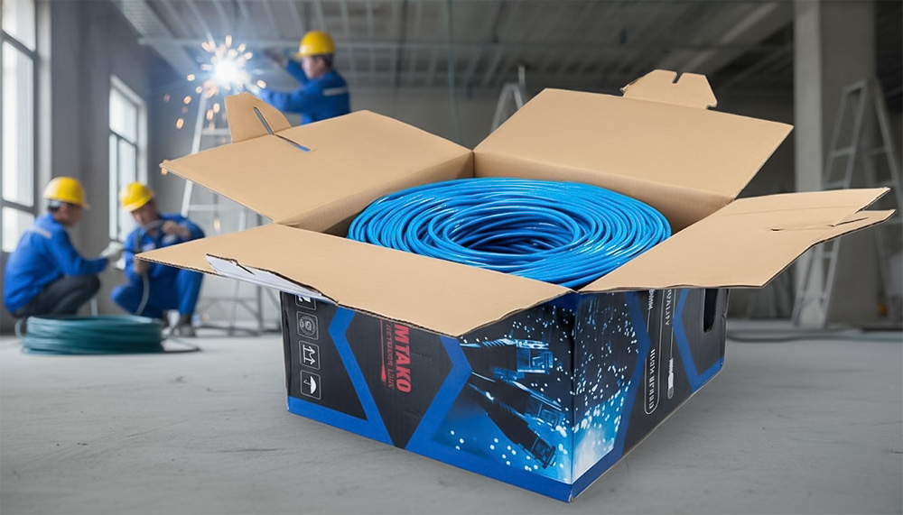 Cáp mạng AMTAKO Cat6 UTP 6877