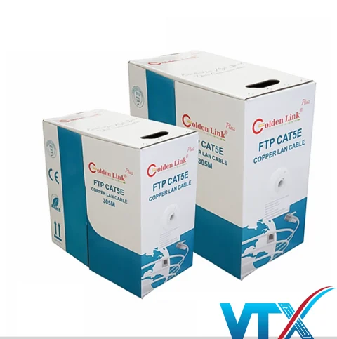 Cáp mạng Golden Link Cat5e FTP Plus Lõi Đồng