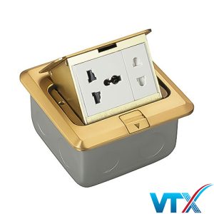 Ổ cắm điện âm sàn SPU-1B2R cao cấp chính hãng Sino Amigo