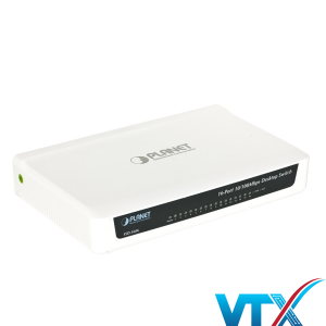 Switch chia mạng PLANET 16-port FSD-1606 10/100Mbps Fast Ethernet