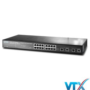 Switch chia mạng PLANET 16port FGSW-1828PS