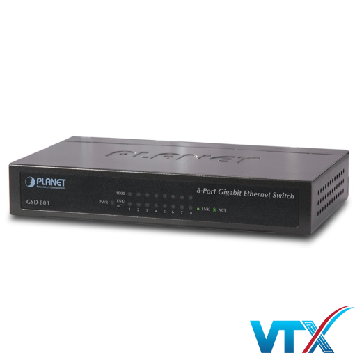 Switch chia mạng PLANET 8 Port GSD-803 101001000Mbps_2