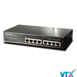 Switch chia mạng PLANET 8-port FSD-804PS 10/100Mbps with 4-port PoE