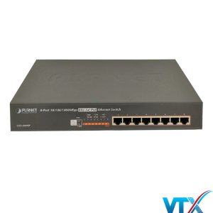 Switch chia mạng PLANET 8-port FSD-808HP 10/100Mbps PoE