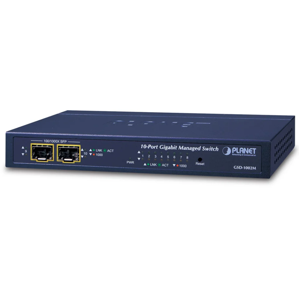 Switch PLANET 8port GSD-1002M 10/100/1000Mbps