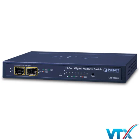 Switch PLANET 8port GSD-1002M 10/100/1000Mbps
