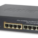 Switch chia mạng PLANET 8-port 10/100Mbps with 4-port PoE FSD-804P