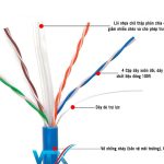 Cấu tạo Cáp mạng AMTAKO Cat6 6777 UTP