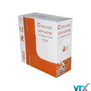 Cáp mạng Golden Link Cat5e UTP 100m Plantinum TW1101-100 (màu cam)
