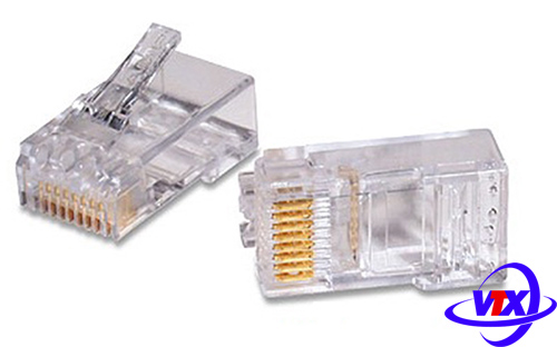 Hạt mạng RJ45 cat5e AMTAKO 50P chất lượng cao, giá rẻ