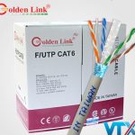 Dây cáp mạng Golden Link plus Cat6 F/UTP (Đồng nguyên chất)