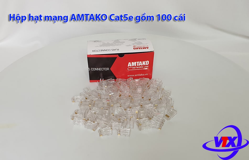 Hạt mạng AMTAKO RJ45 Cat5e 53P