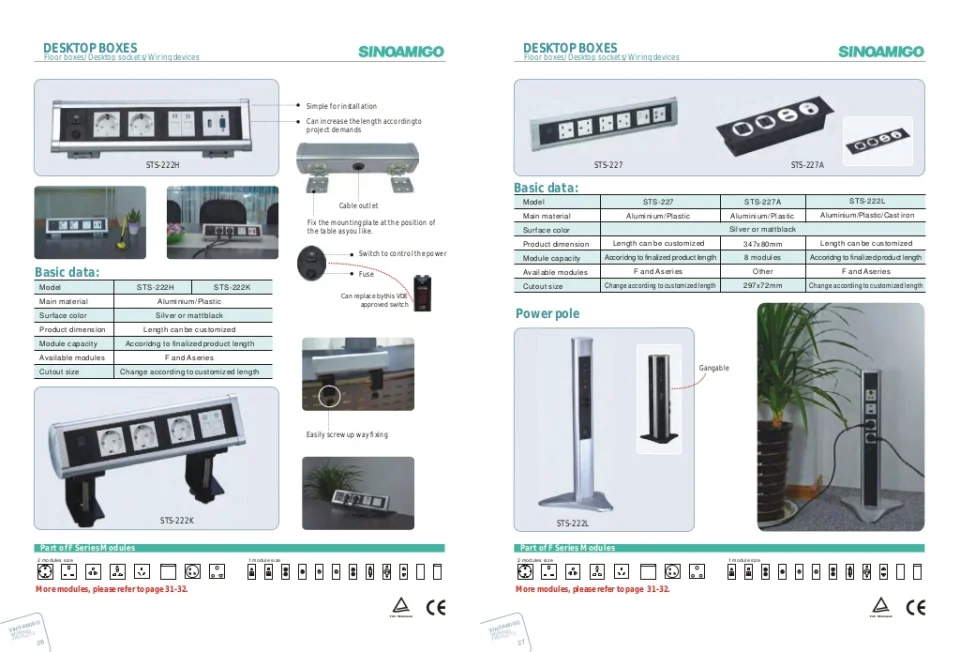 Ổ cắm âm Sino Amigo STS-150