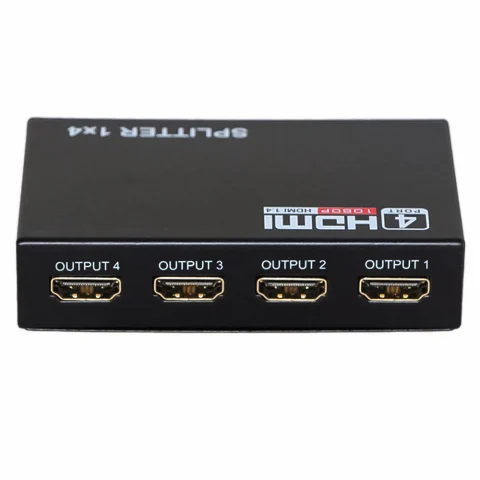 Bộ chia HDMI splitter 1 ra 4 hỗ trợ 4K x 2K, HDCP, 3D