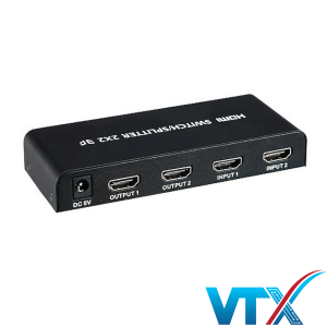 Bộ gộp, chia HDMI Tekmax TM-HD2-2 vào 2 ra 2