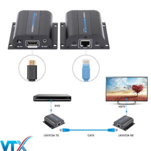 Bộ kéo dài HDMI LKV372A Extender 60m
