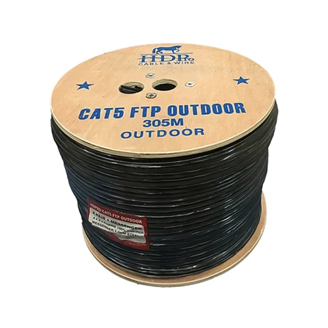 Cáp mạng ngoài trời HDPRO Cat5e FTP chính hãng