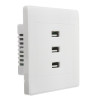 Ổ cắm âm tường 3 cổng USB