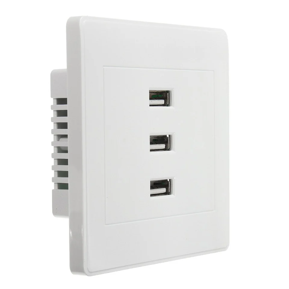 Ổ cắm âm tường 3 cổng USB