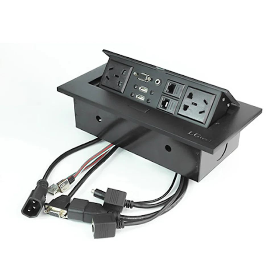 Ổ điện âm tường LGTECH OD2VL2U2AU đa năng