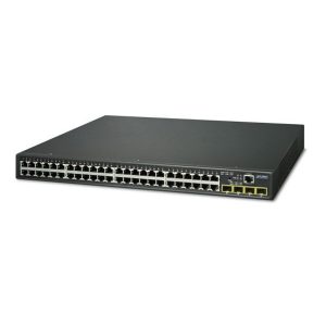 Switch chia mạng PLANET 48-port 100/1000Mbps GS-5220-44S4C