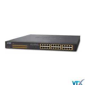 Switch chia mạng PLANET FNSW-2400PS 24-port 10/100Mbps PoE