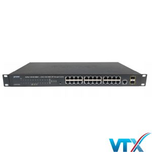 Switch chia mạng PLANET GS-4210-24T2S 24 port