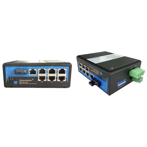 Switch công nghiệp 3Onedata 1 cổng quang + 7 Ethernet IES308-1F