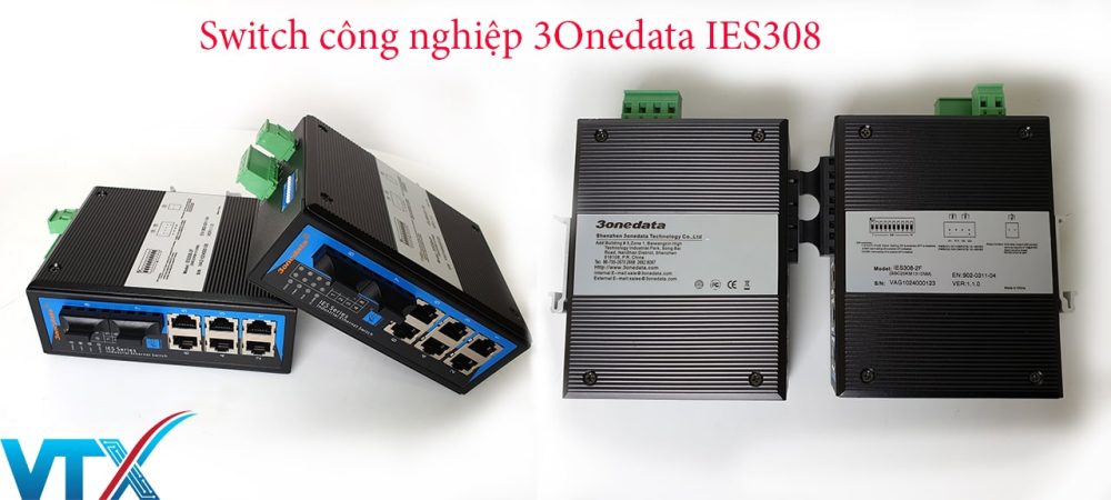 Switch công nghiệp 3Onedata IES308-2F