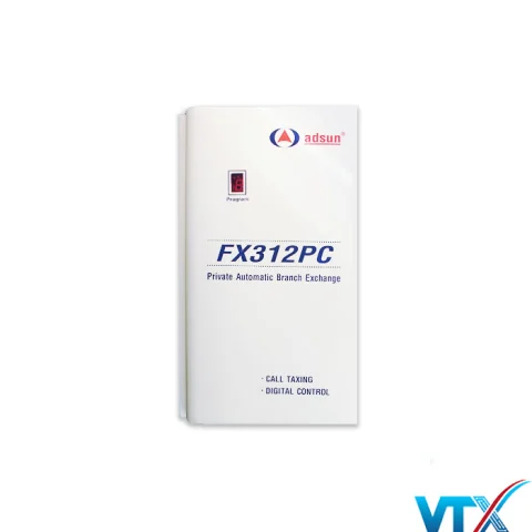 Tổng đài điện thoại ADSUN FX-312PC 3 trung kế 12 máy nhánh