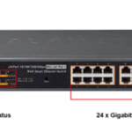 Switch PLANET 24-port 10/100Mbps PoE Switch PLANET FNSW-2400PS