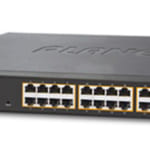 Switch PLANET 24 port + 2 port 100/1000 BASE-X SFP GS-4210-24T2S