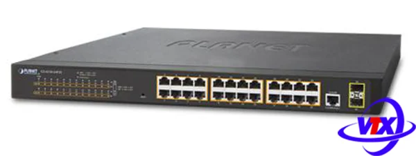 Switch PLANET 48 Port BASE-T + 4 Port BASE-X GS-4210-48T4S