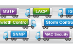 Switch PLANET 24-port 10/100/1000Mbps + 4-port GS-2240-24T4X