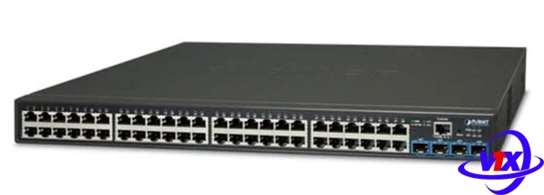 Switch PLANET 48-port + 4-port 10G SFP + Web Smart GS-2240-48T4X