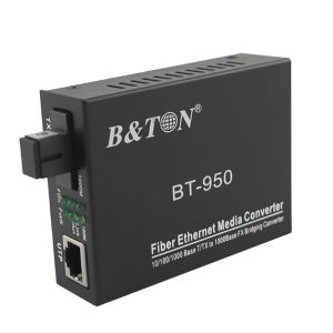 Bộ chuyển đổi quang điện B&TON BT-950 1 sợi 10/100M, 25km