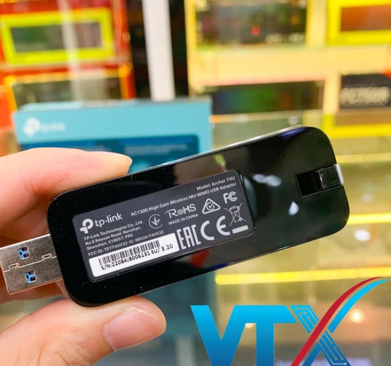 USB TP-Link Wifi Archer T4U AC1300 chính hãng, chất lượng cao